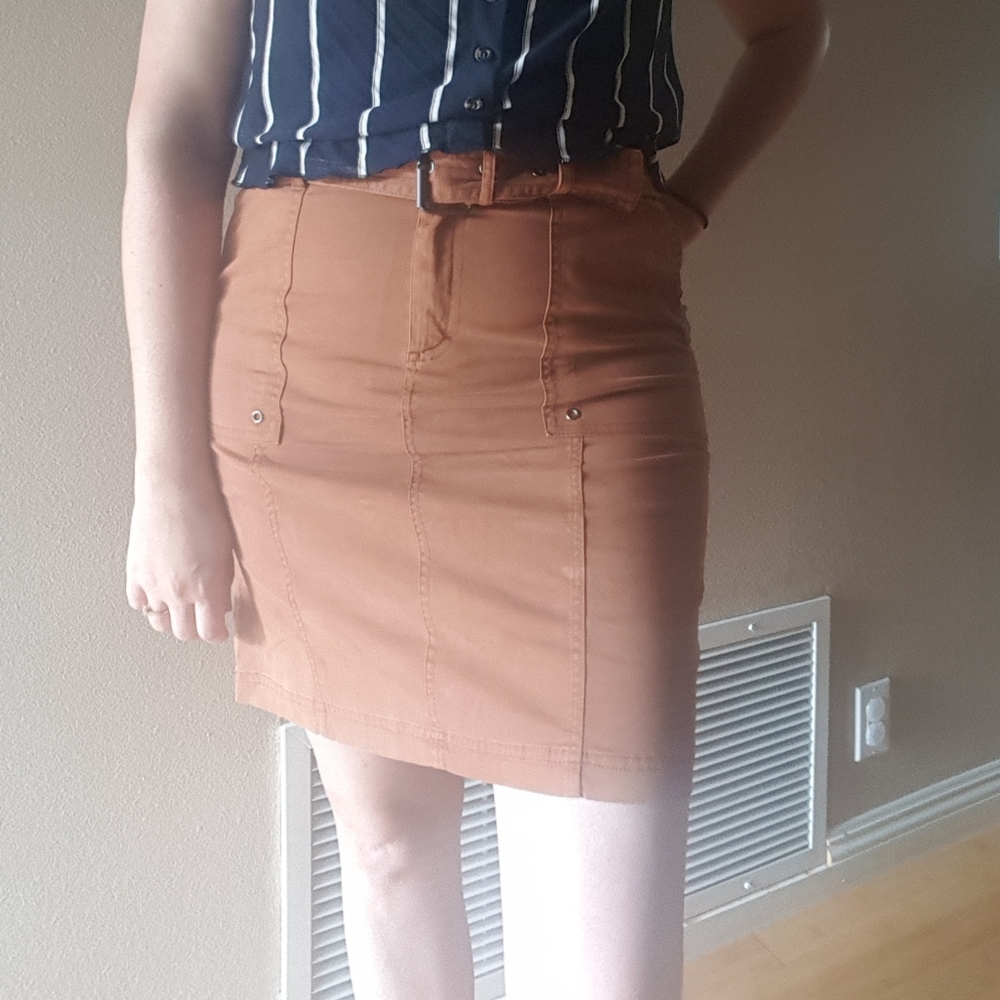 💛☄Hot☄Neiman Skirt w matching Belt w Pockets - Picture 3 of 12